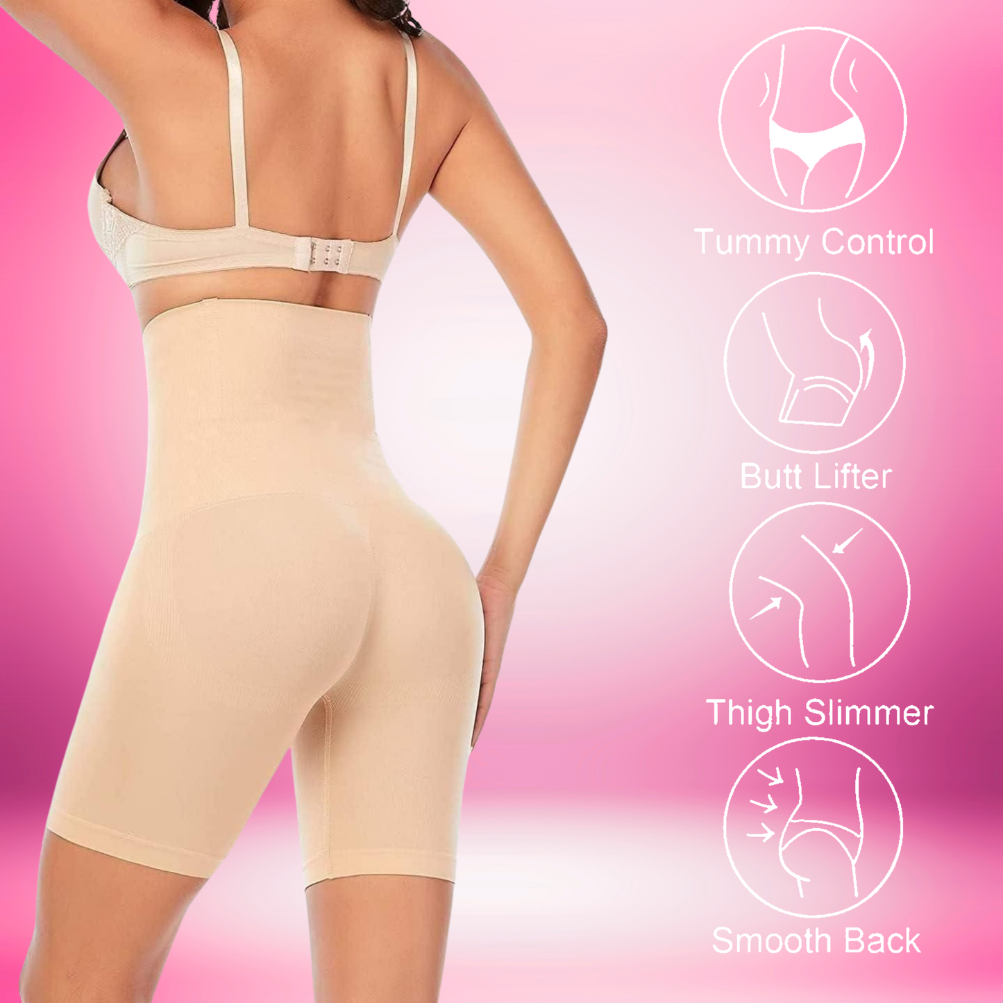 4-in-1 QuickSlim™ Shaper – Tummy, Thighs, Hips & Waist Control