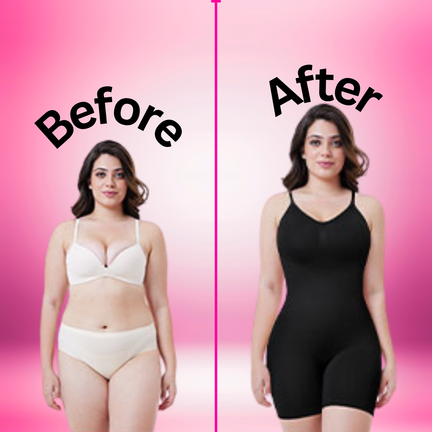 DressFit™ Seamless Body Shaper (Black)